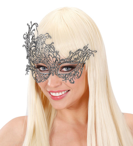 Widmann SRL Zilveren barok maskertjes