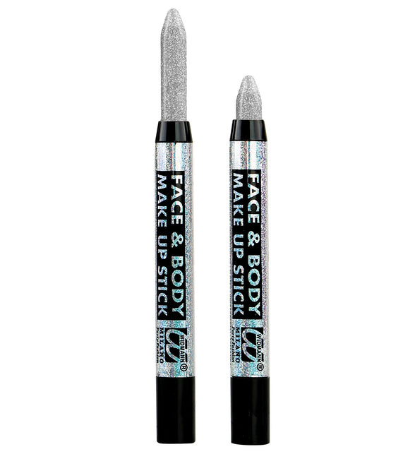 Widmann SRL Zilveren glitter make-up potlood