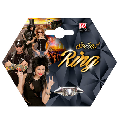Widmann SRL Zilveren ring met 3 spikes