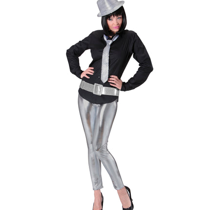 Widmann SRL Zilveren show riem