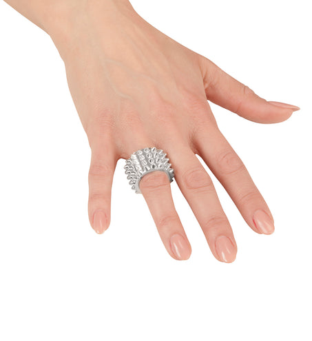 Widmann SRL Zilveren spike ringen