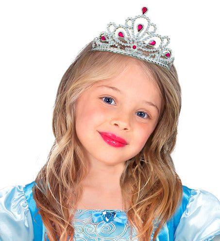 Widmann SRL Zilveren tiara met steentjes Rina