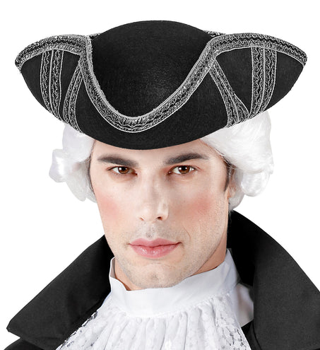 Widmann SRL Zilveren tricorn piraat
