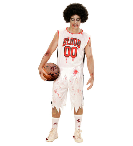 Widmann SRL Zombie basketbal kostuum voor Halloween