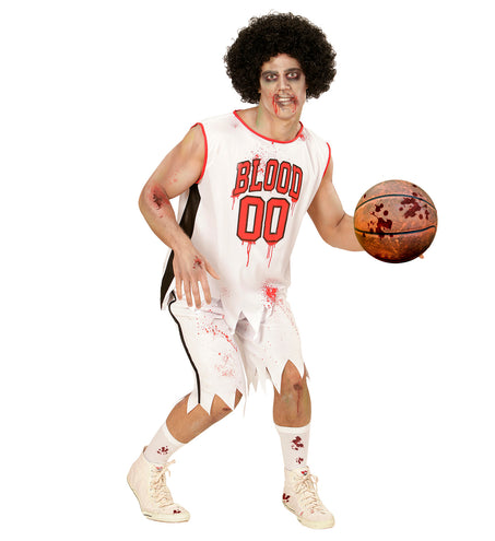 Widmann SRL Zombie basketbal kostuum voor Halloween