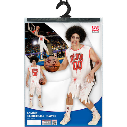 Widmann SRL Zombie basketbal kostuum voor Halloween