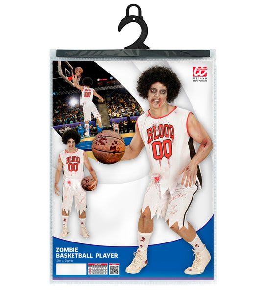 Widmann SRL Zombie basketbal kostuum voor Halloween
