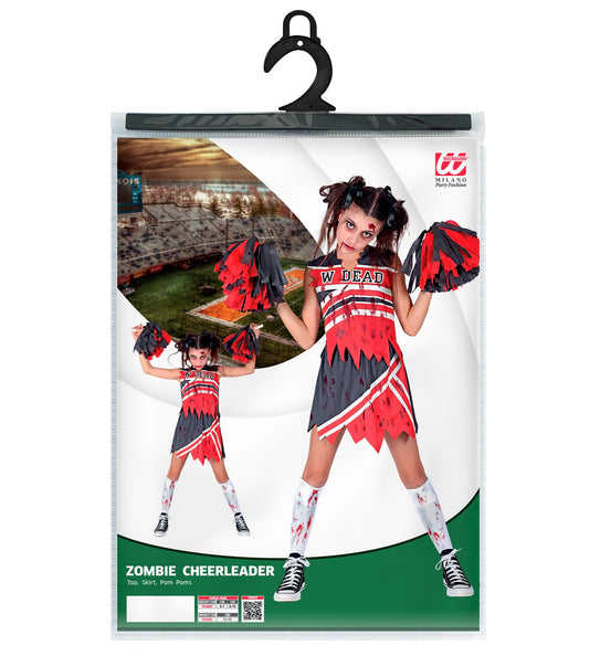 Widmann SRL Zombie cheerleader pakje kinderen