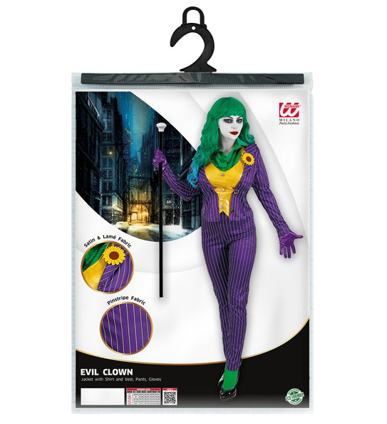 Widmann SRL Zombie joker pak Marijn dames