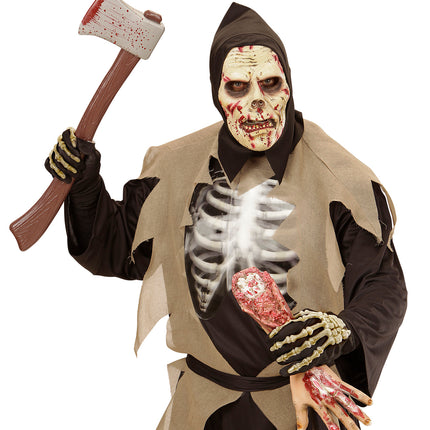 Widmann SRL Zombie masker duister kind