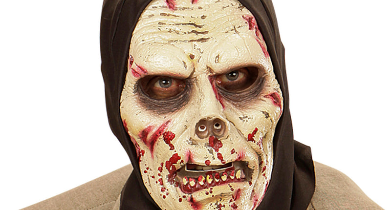Widmann SRL Zombie masker met kap