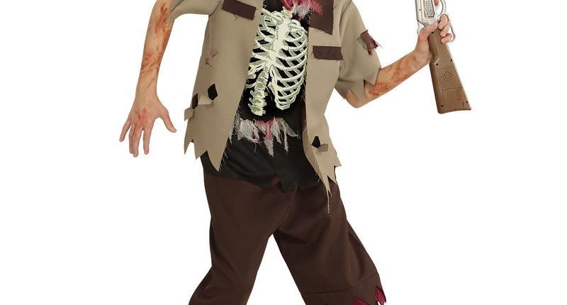 Widmann SRL Zombie sherrif kostuum kinderen