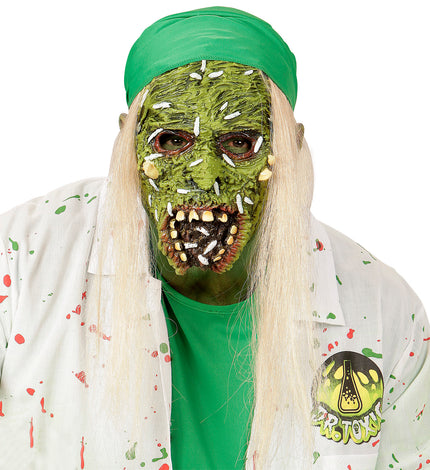 Widmann SRL Zombiemasker toxic met haar