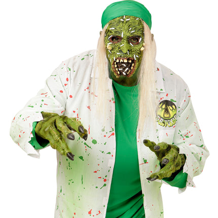 Widmann SRL Zombiemasker toxic met haar