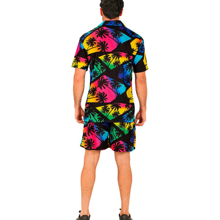 Widmann SRL Zomer party set  Palmtrees