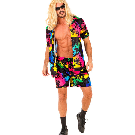 Widmann SRL Zomer party set  Palmtrees