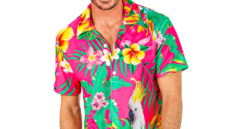 Widmann SRL Zomer partyshirt Parrot