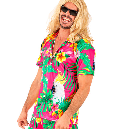 Widmann SRL Zomer partyshirt Parrot