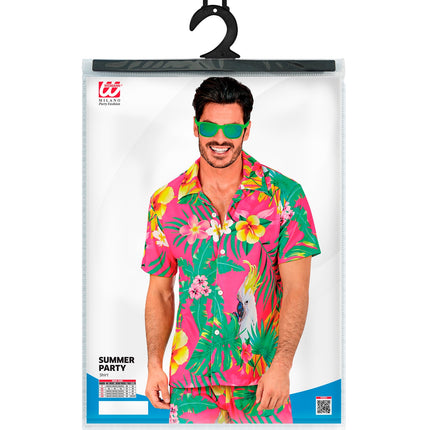 Widmann SRL Zomer partyshirt Parrot