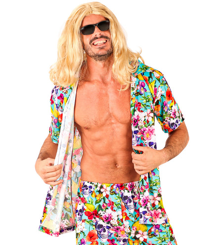 Widmann SRL Zomer partyshirt Skulls