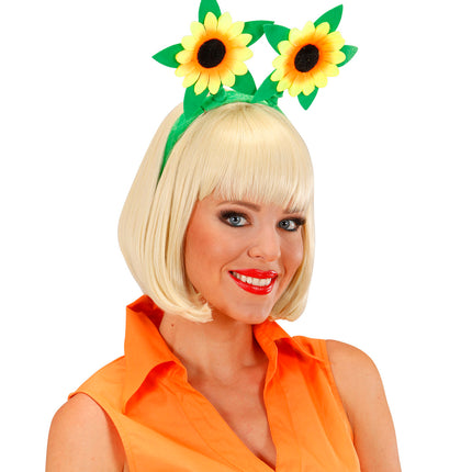 Widmann SRL Zonnebloem haarband tiara