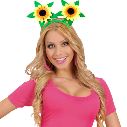 Widmann SRL Zonnebloem haarband tiara
