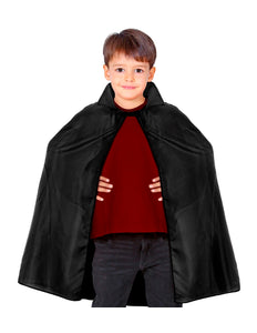 Widmann SRL Zorro cape rood of zwart kind