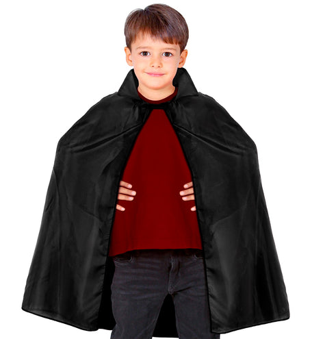 Widmann SRL Zorro cape rood of zwart kind