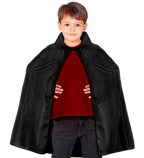Widmann SRL Zorro cape rood of zwart kind