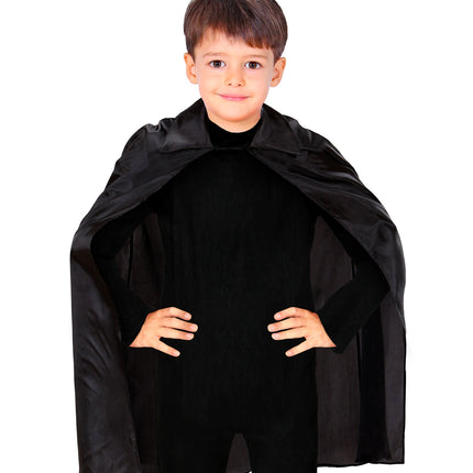 Widmann SRL Zorro cape rood of zwart kind