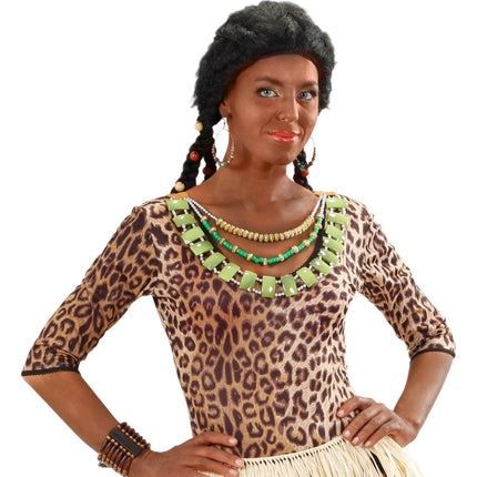 Widmann SRL Zulu ketting Afrika groen