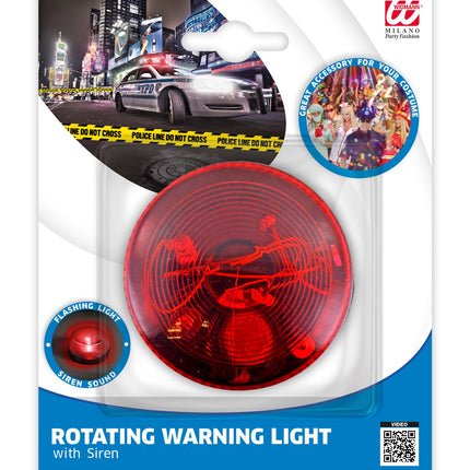 Widmann SRL Zwaailicht Met Sirene Rood
