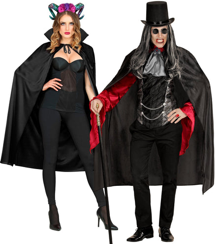 Widmann SRL Zwart cape halloween