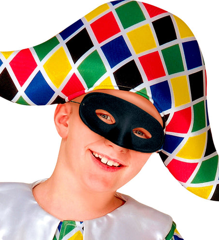 Widmann SRL Zwart oogmasker Domino zorro