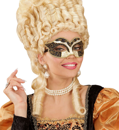 Widmann SRL Zwart Oogmaskers Venetiaans