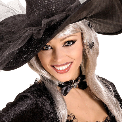 Widmann SRL Zwart oogpotlood heks met slijper