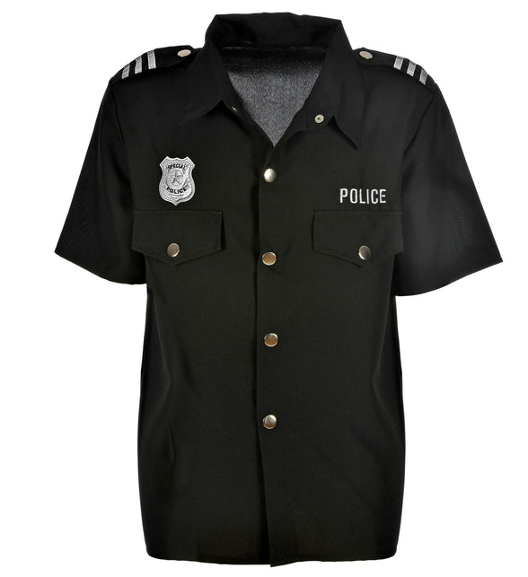 Widmann SRL Zwart politie agent shirt