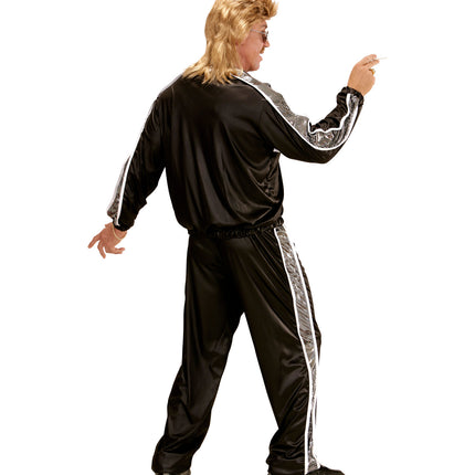 Widmann SRL Zwart trainingspak voor carnaval