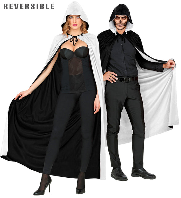 Widmann SRL Zwart wit cape dubbelzijdig