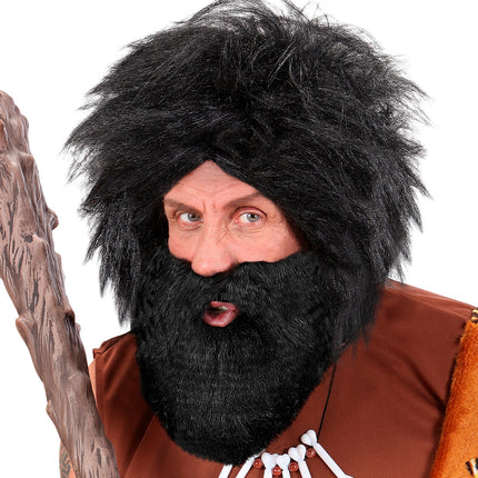 Widmann SRL Zwarte baard jungle safari