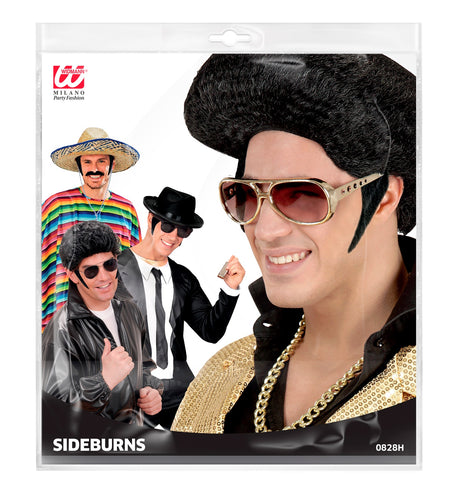 Widmann SRL Zwarte bakkebaarden