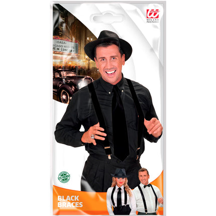 Widmann SRL Zwarte bretels verstelbaar