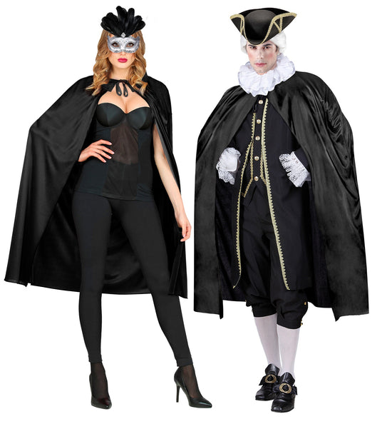 Widmann SRL Zwarte Cape 110Cm