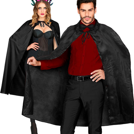 Widmann SRL Zwarte Cape 110Cm