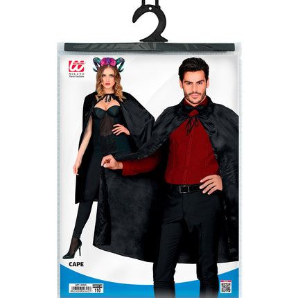 Widmann SRL Zwarte Cape 110Cm