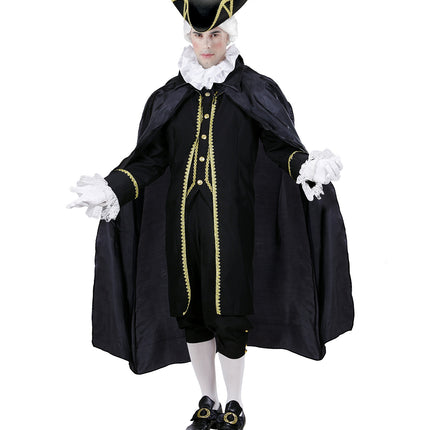 Widmann SRL Zwarte cape 130cm