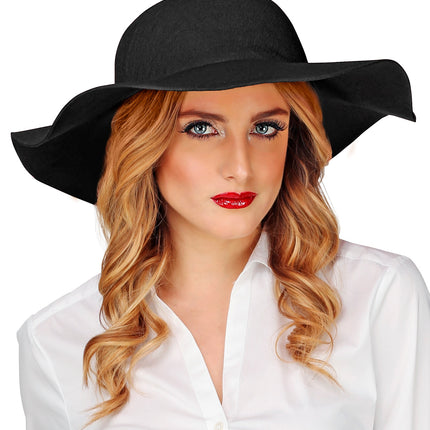 Widmann SRL Zwarte dames flaphoed