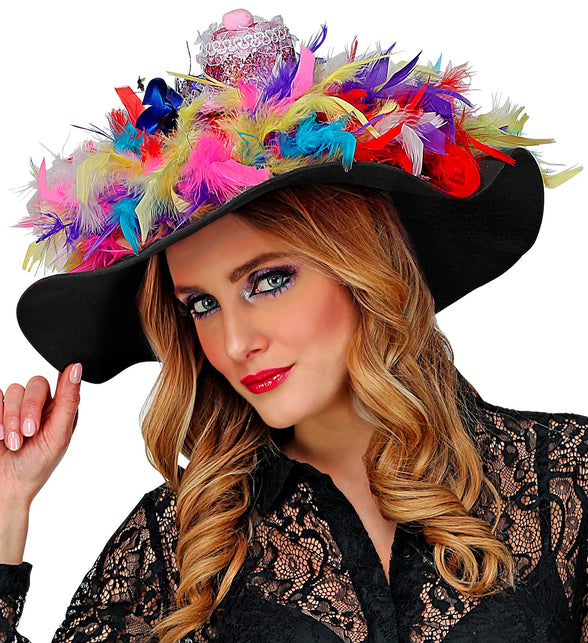 Widmann SRL Zwarte dames flaphoed