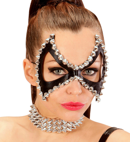 Widmann SRL Zwarte diabolo oogmaskers