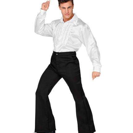 Widmann SRL Zwarte disco broek heren